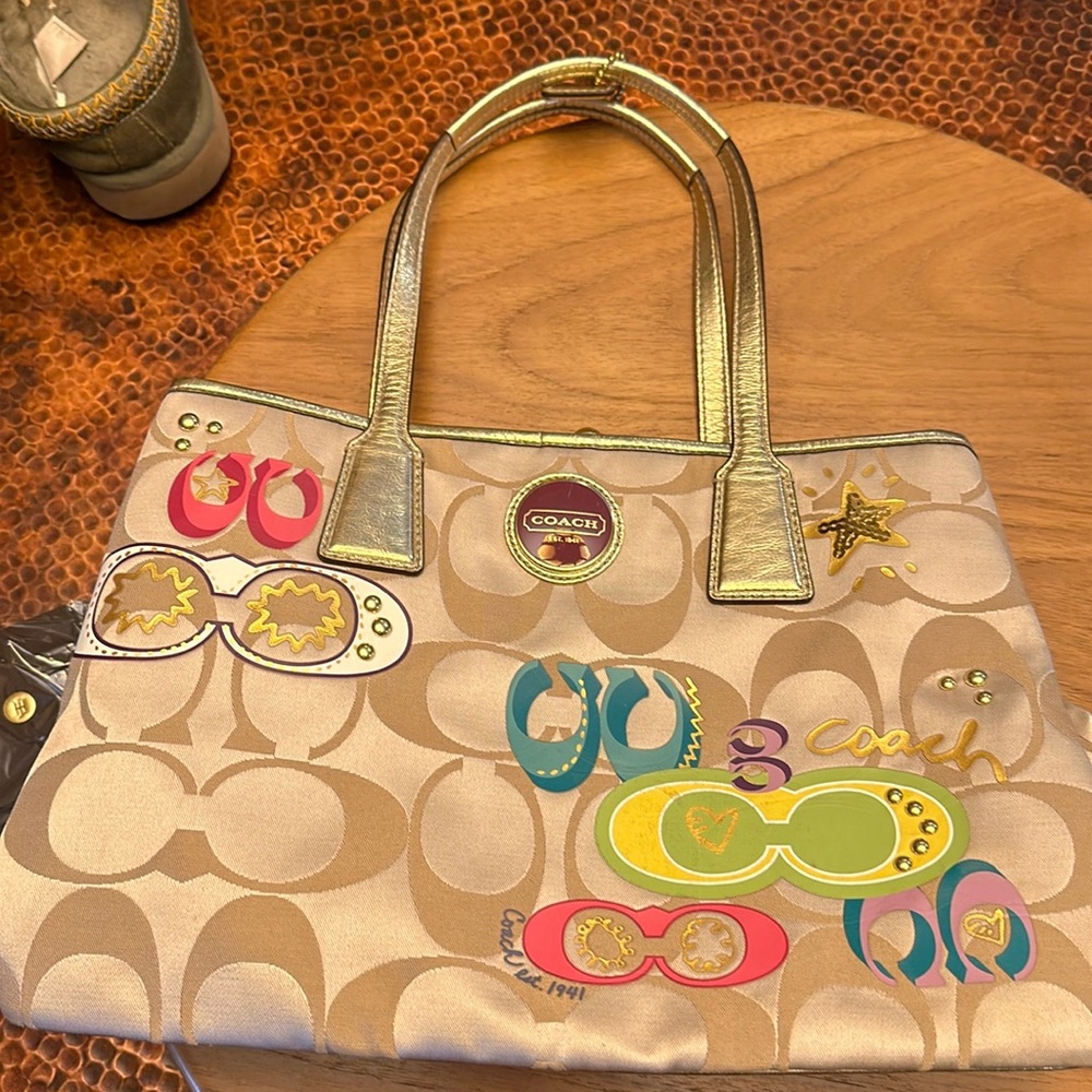 Coach large handbag